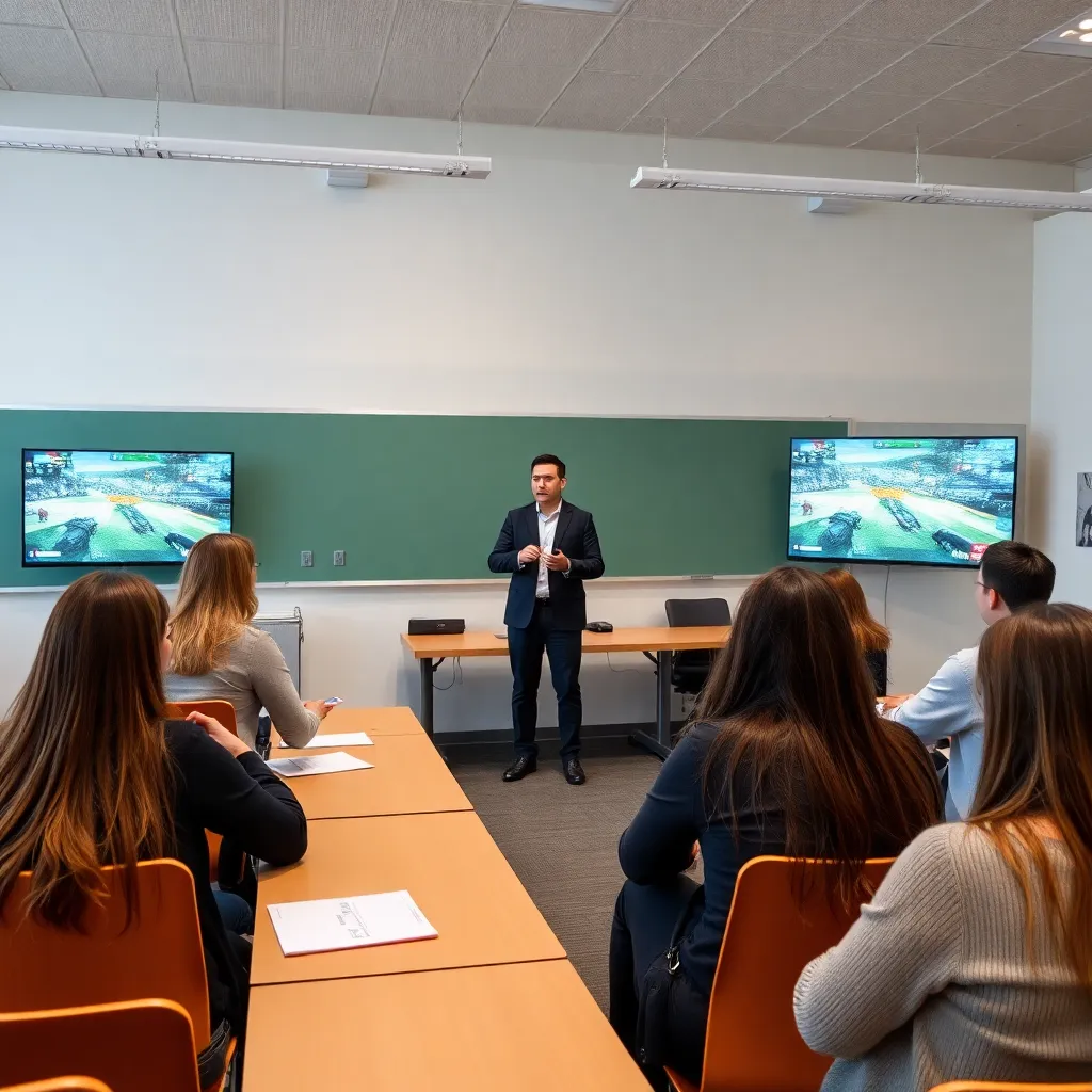 Persona analizando gameplay de un videojuego con notas